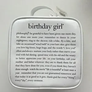 Philosophy Bags Add On Philosophy Birthday Girl Cosmetic